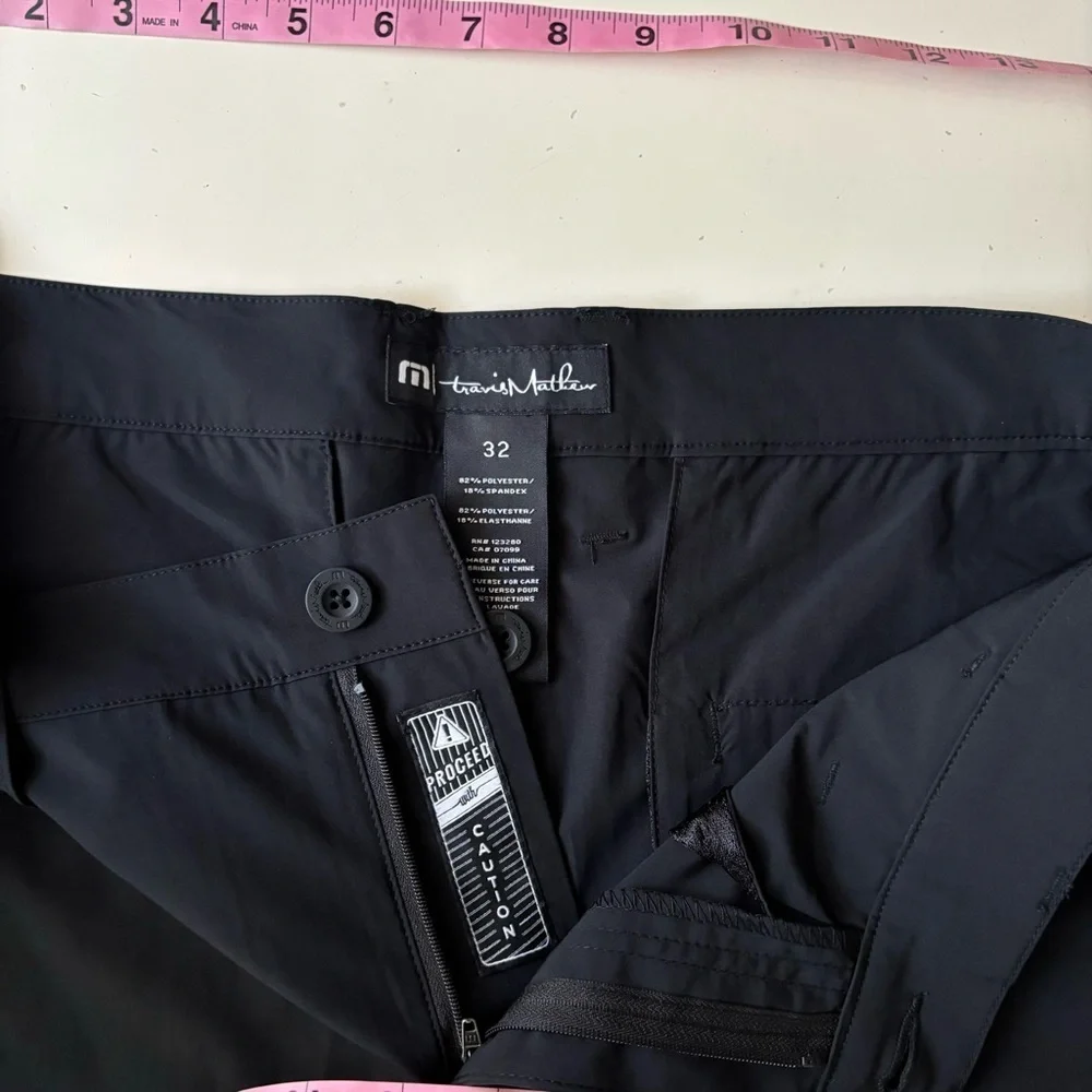 Travis Mathew Majestic X Players Lightweight Performance Pant 32x32 Black New